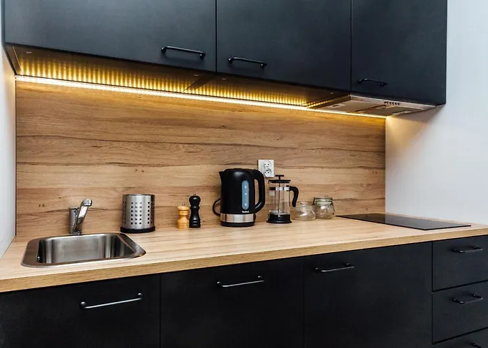 아파트 Pobookowane Chmielna Old Town 그단스크